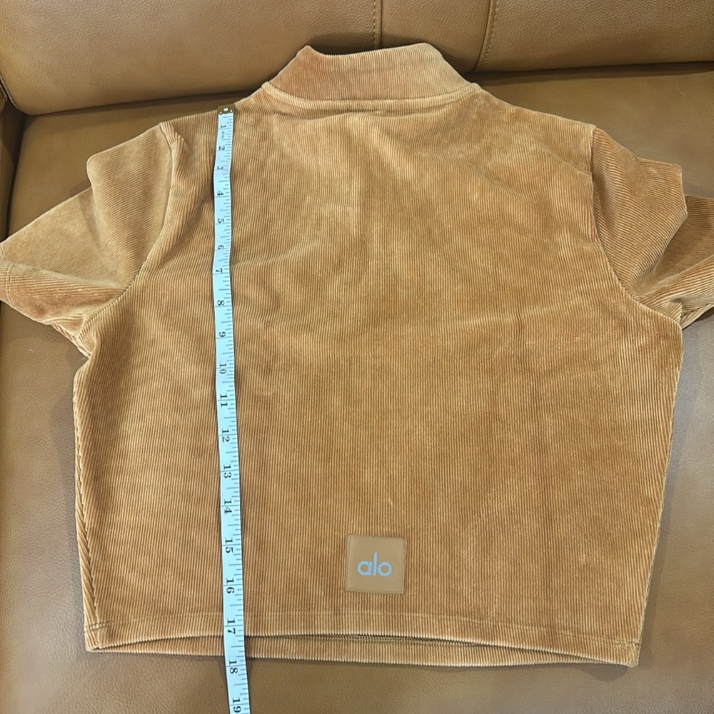 ALO Yoga Micro Corduroy Winter Break Mock Neck - Picture 6 of 6